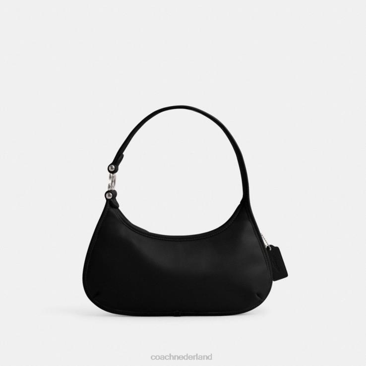 Coach vrouwen eve schoudertas links/zwart 02264276