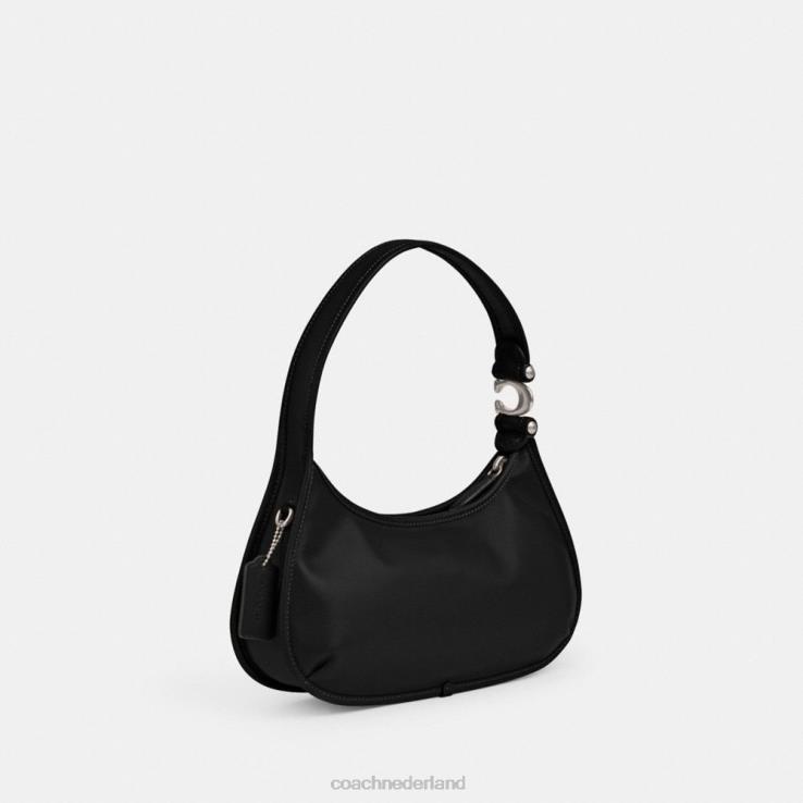 Coach vrouwen eve schoudertas links/zwart 02264276