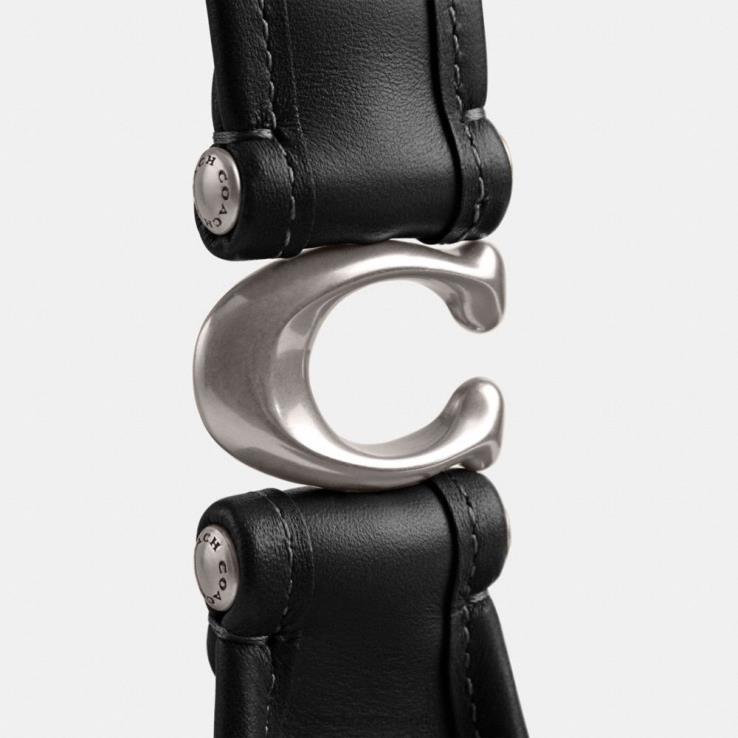 Coach vrouwen eve schoudertas links/zwart 02264276