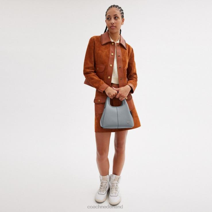 Coach vrouwen lana schoudertas 23 lh/grijsblauw 02264264