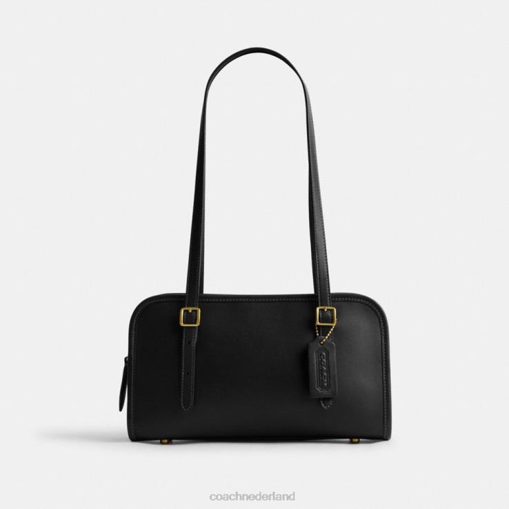 Coach vrouwen schommel ritssluiting b4/zwart 02264269