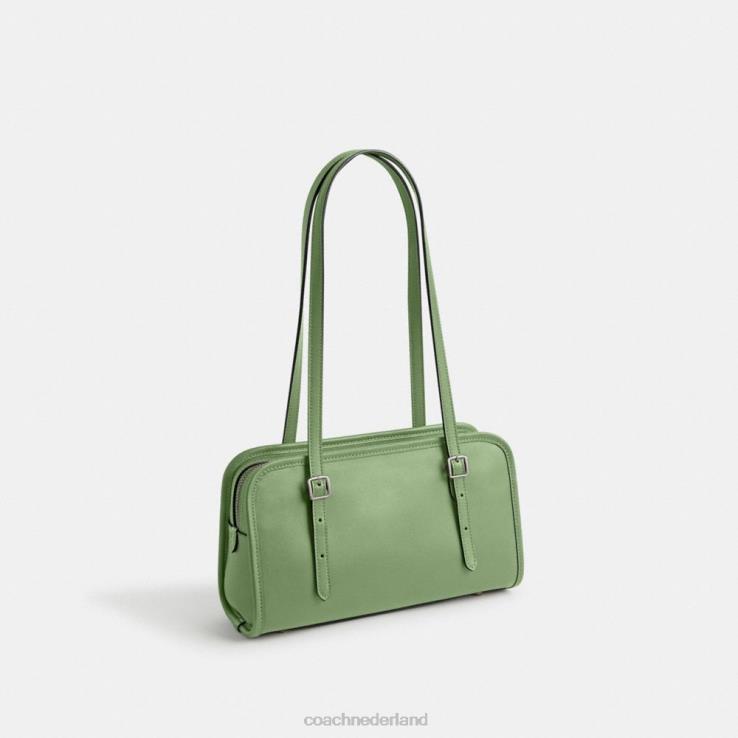 Coach vrouwen schommel ritssluiting lh/bleke pistache 02264271
