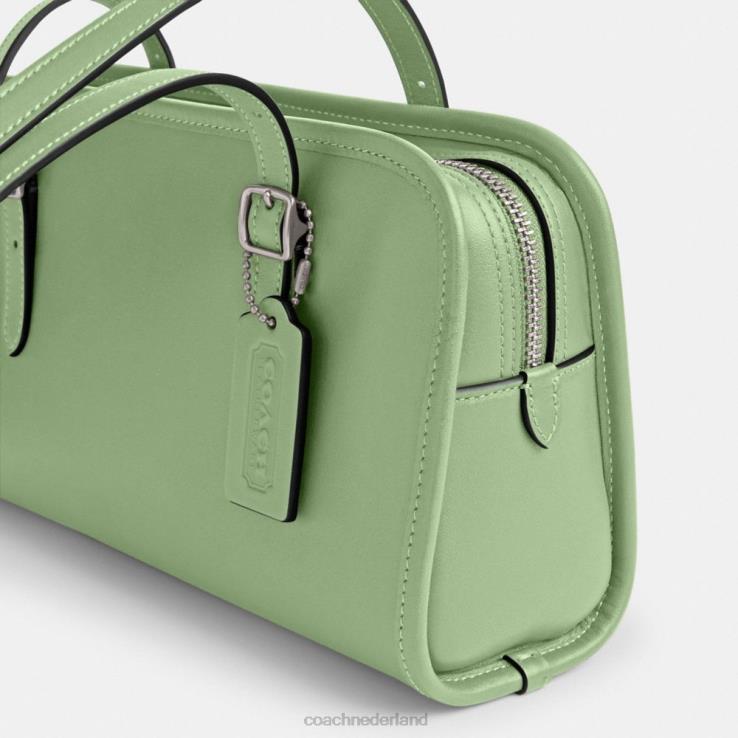 Coach vrouwen schommel ritssluiting lh/bleke pistache 02264271