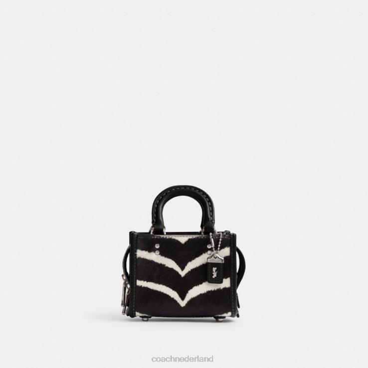 Coach vrouwen rogue 12 met zebraprint links/zebra 0226492