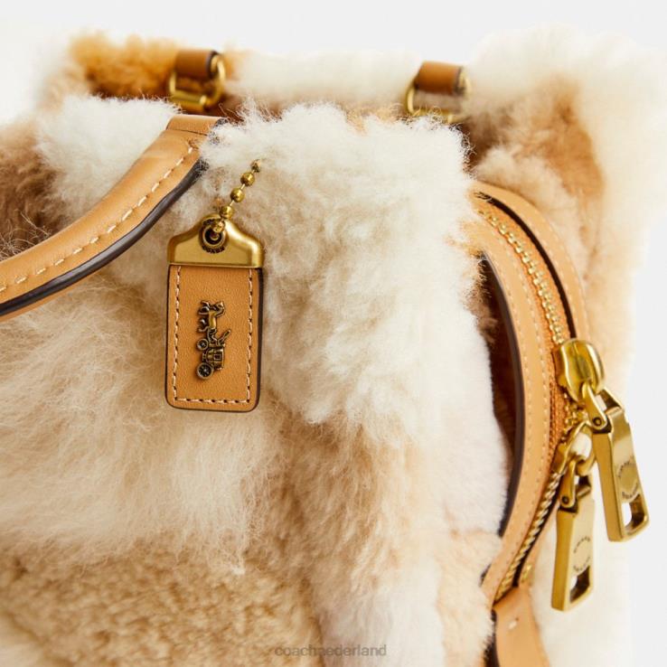 Coach vrouwen rogue 20 met patchwork b4/natuurlijk multi 0226487