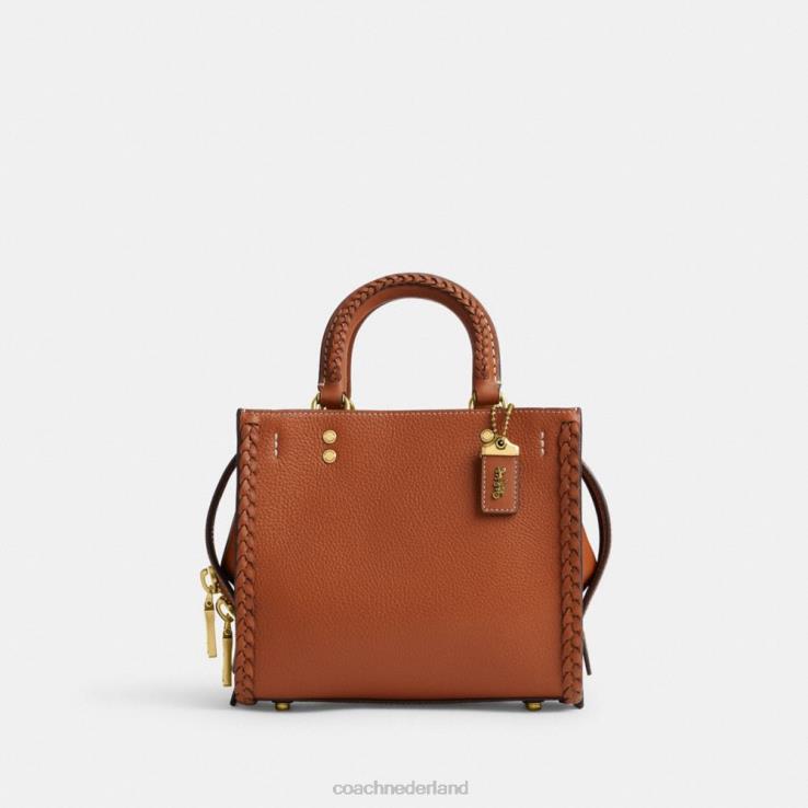 Coach vrouwen rogue 20 met vlecht b4/gepolijst amber 0226477