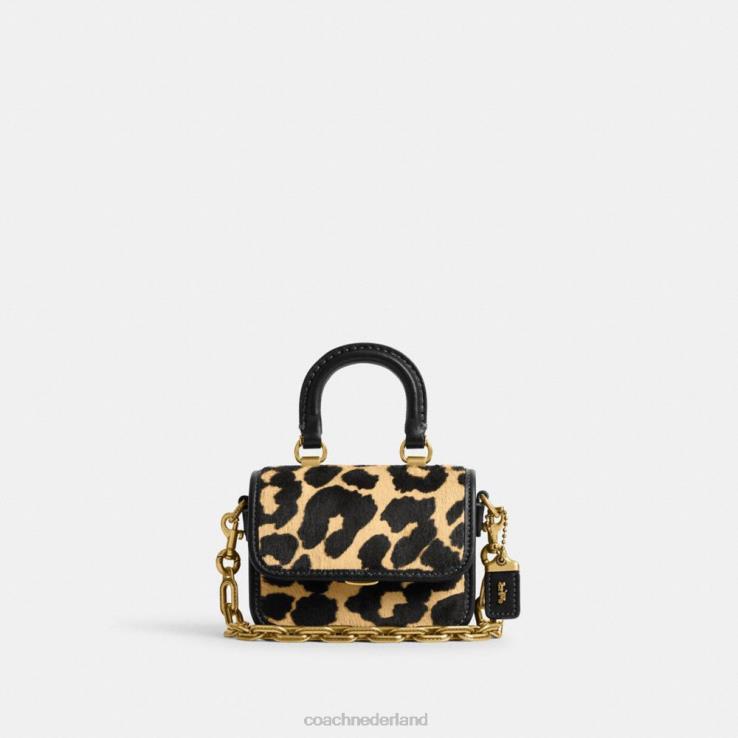 Coach vrouwen rogue tophandvat 12 met luipaardprint b4/luipaard 0226493
