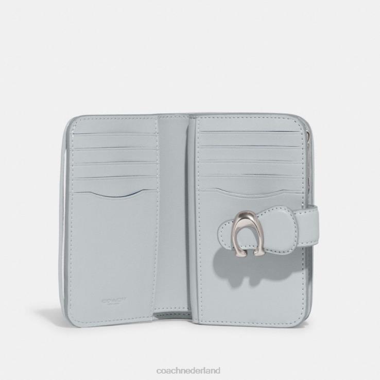 Coach vrouwen medium tabby portemonnee van kenmerkend denim lh/lichtblauw 02264156