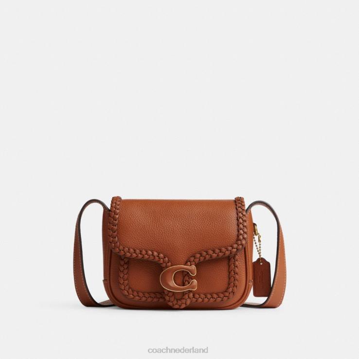 Coach vrouwen tabby messenger 19 met vlecht b4/gepolijst amber 02264125