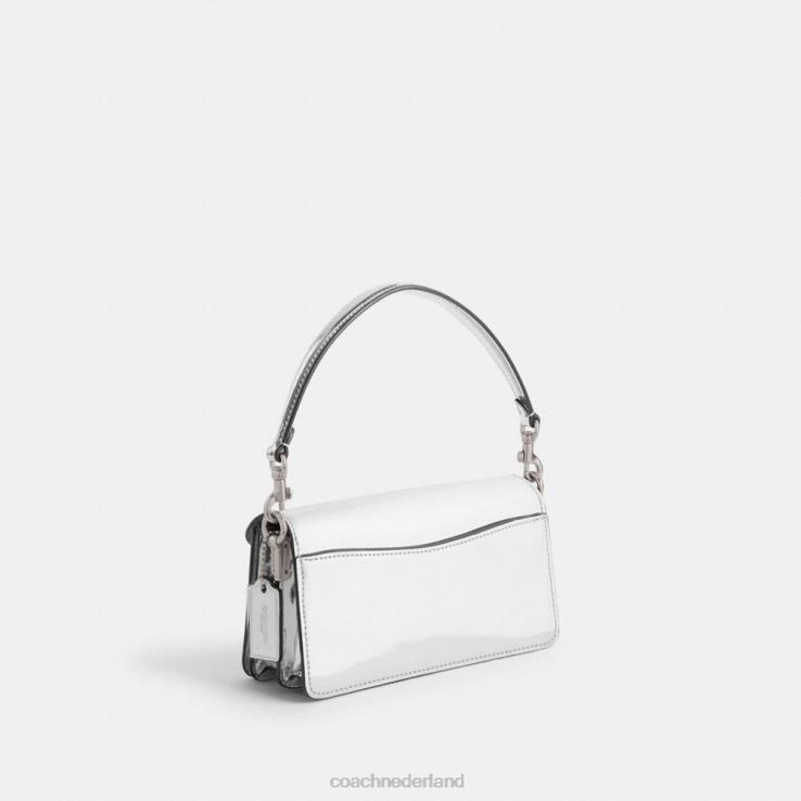 Coach vrouwen tabby schoudertas 20 in zilver metallic lh/zilver 02264142