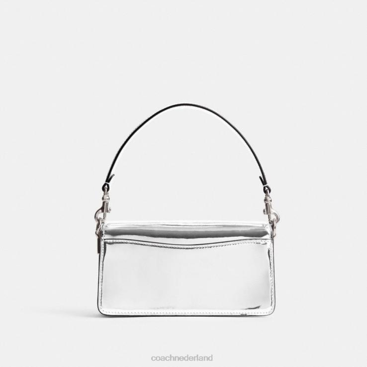 Coach vrouwen tabby schoudertas 20 in zilver metallic lh/zilver 02264142