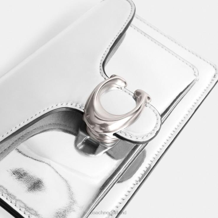 Coach vrouwen tabby schoudertas 20 in zilver metallic lh/zilver 02264142