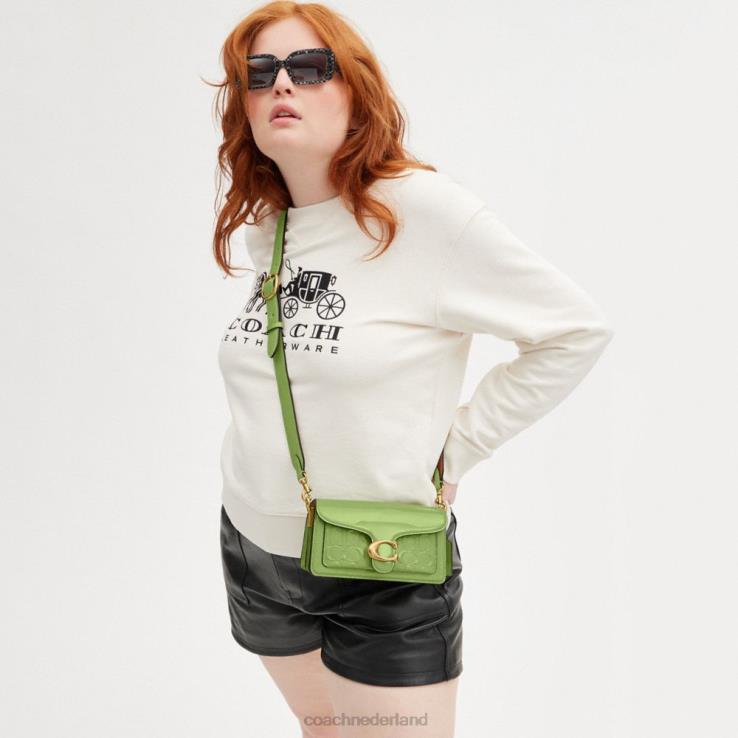 Coach vrouwen tabby schoudertas 20 van kenmerkend leer b4/groen 02264145