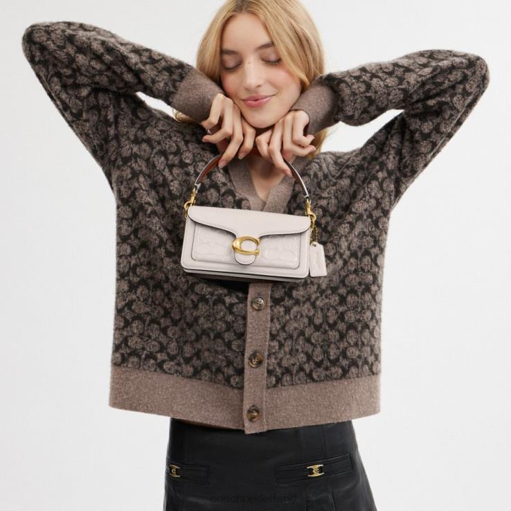 Coach vrouwen tabby schoudertas 20 van kenmerkend leer b4/krijt 02264104