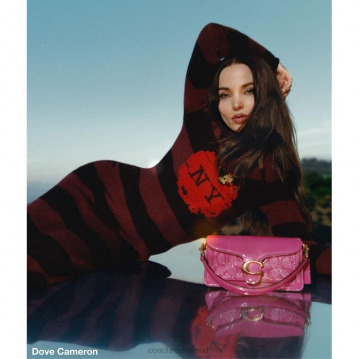 Coach vrouwen tabby schoudertas 20 van kenmerkend leer b4/magenta 02264146