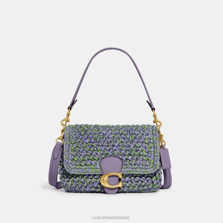 Coach vrouwen zachte tabby schoudertas b4/lichtpaars/zachtgroen 02264135