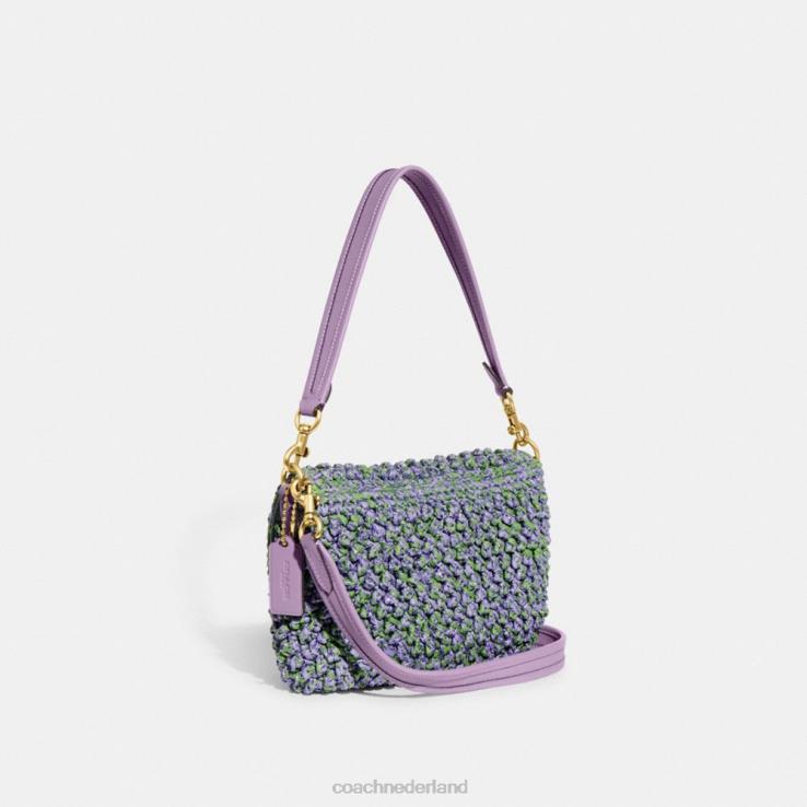 Coach vrouwen zachte tabby schoudertas b4/lichtpaars/zachtgroen 02264135