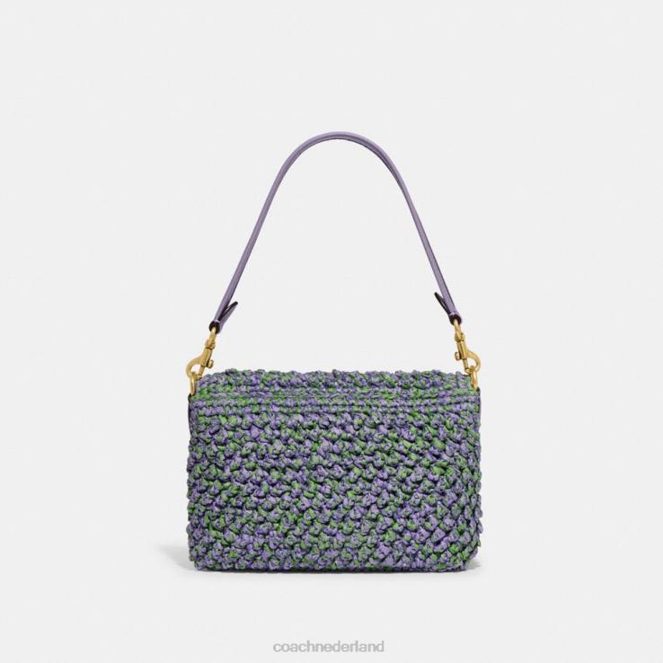 Coach vrouwen zachte tabby schoudertas b4/lichtpaars/zachtgroen 02264135