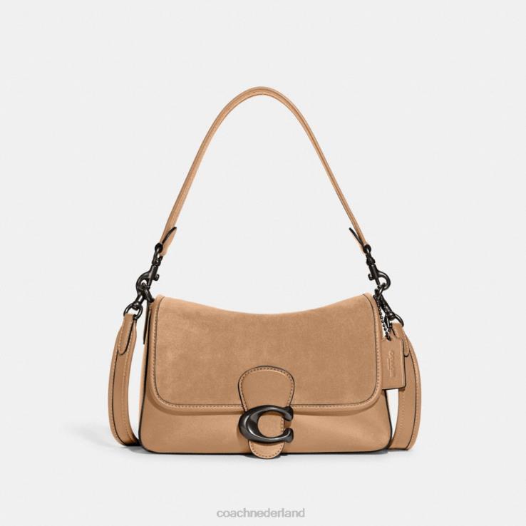 Coach vrouwen zachte tabby schoudertas v5/toffee 02264141