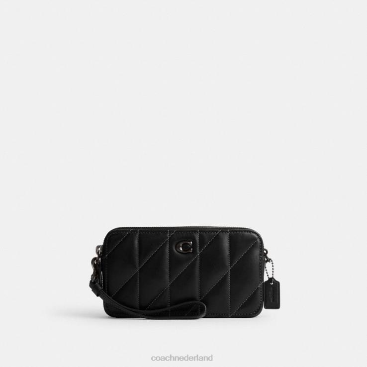 Coach vrouwen kira crossbody met kussenquilt v5/zwart 02264311