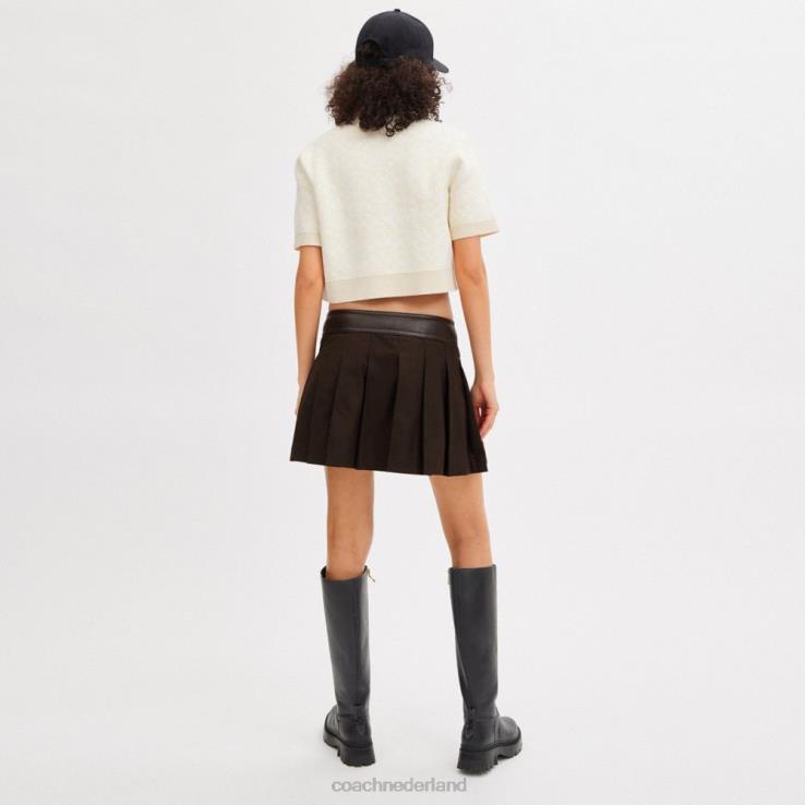Coach vrouwen minirok bruin 02264512