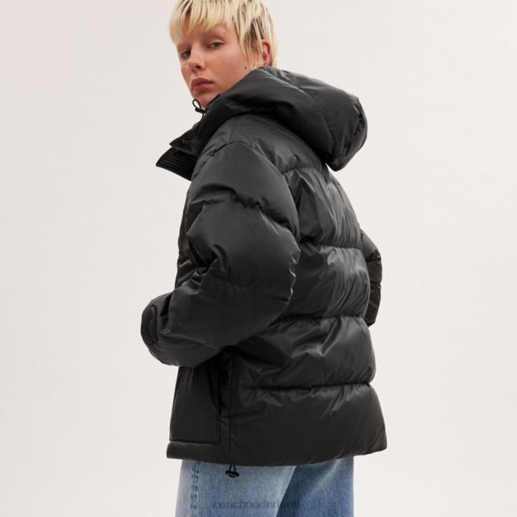 Coach vrouwen halflange puffer zwart 02264441