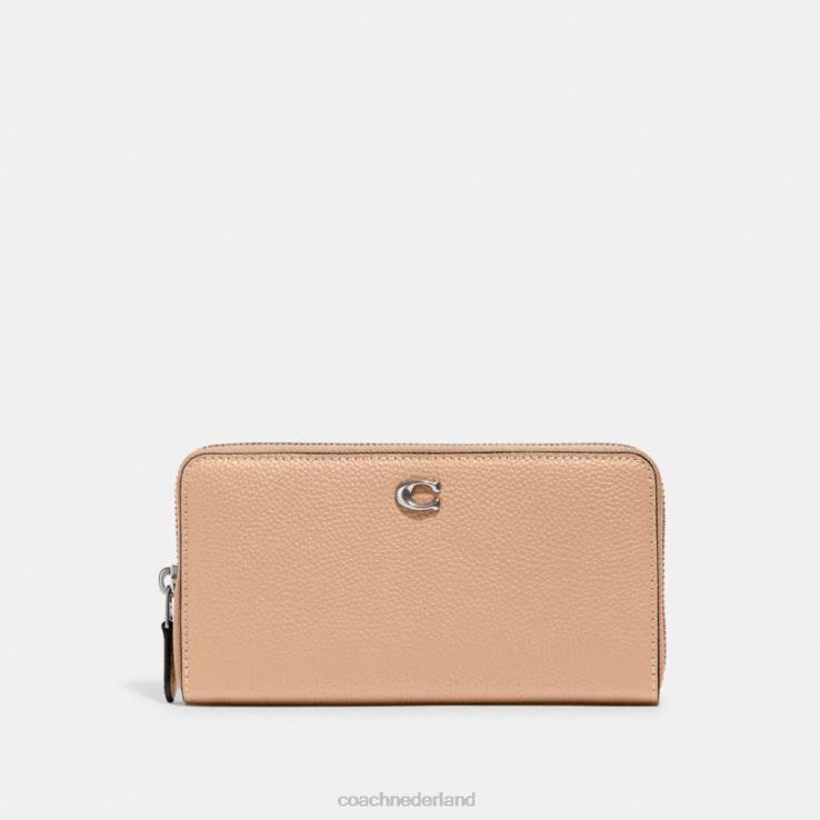 Coach vrouwen accordeon portemonnee met ritssluiting lh/buff 02264319