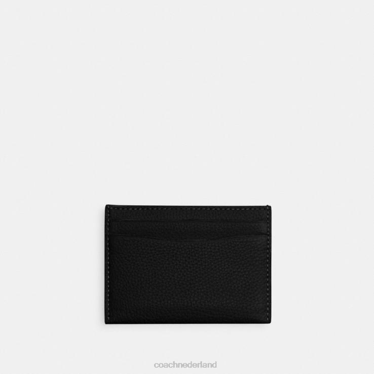 Coach vrouwen essentiële kaarthouder b4/zwart 02264379
