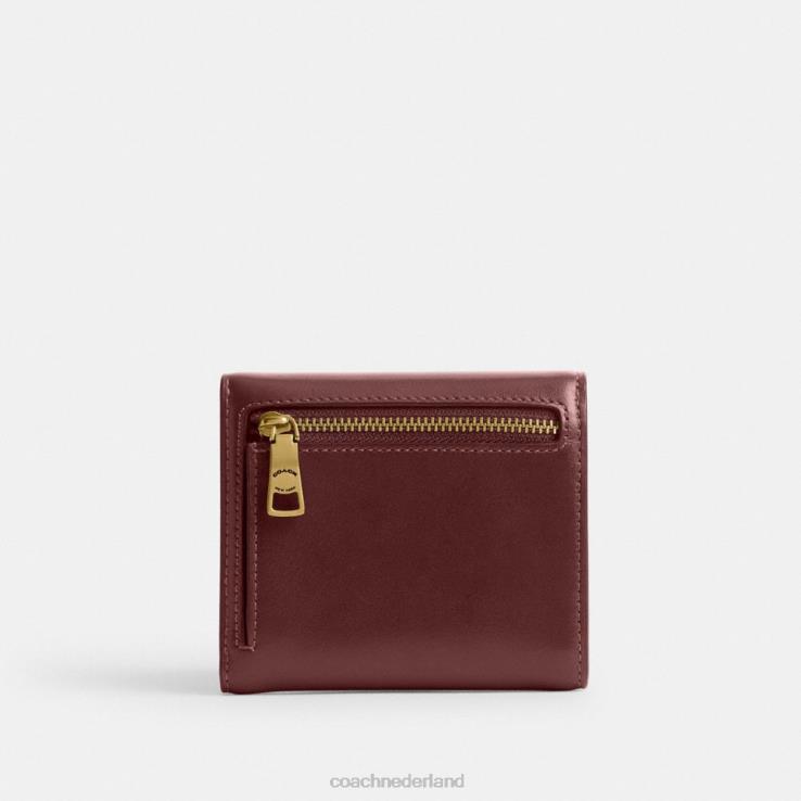 Coach vrouwen bandieten portemonnee b4/wijn 02264353
