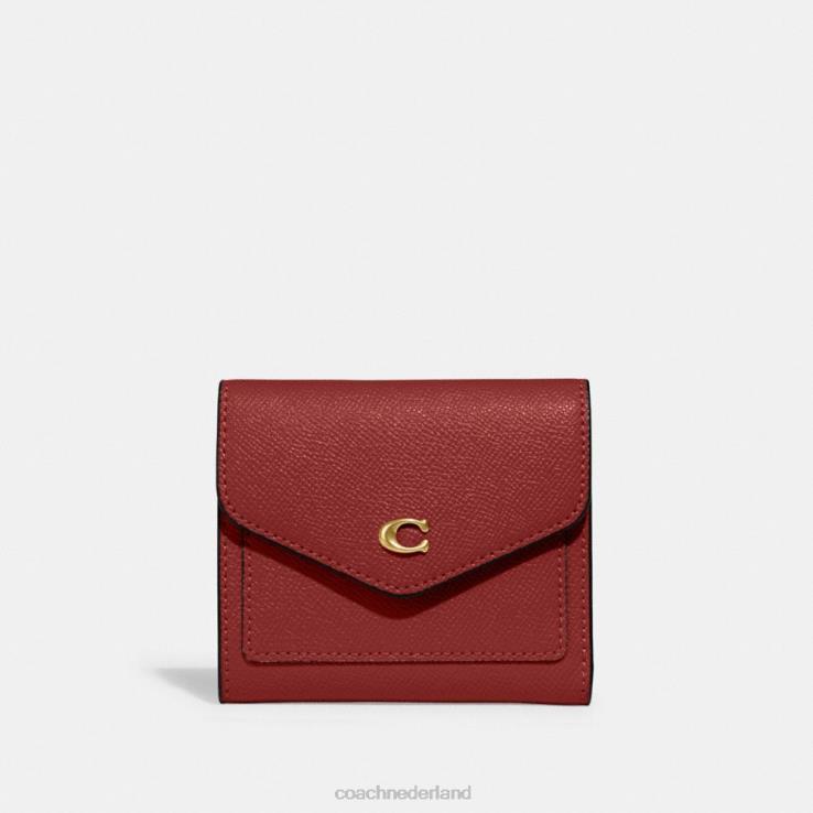 Coach vrouwen kleine portemonnee b4/emaille rood 02264356