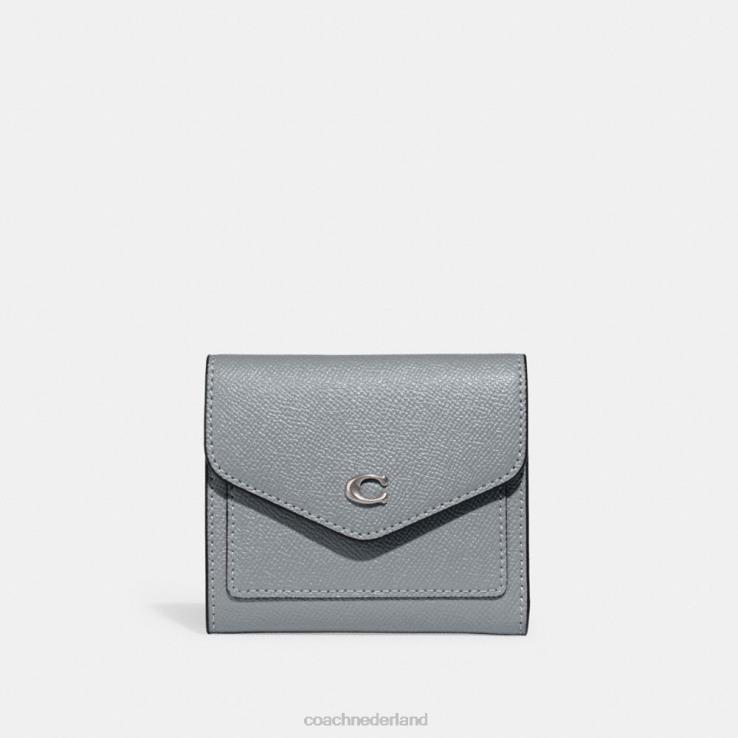 Coach vrouwen kleine portemonnee lh/grijsblauw 02264350