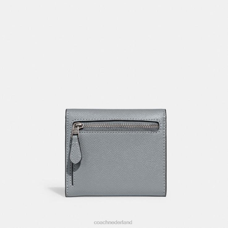Coach vrouwen kleine portemonnee lh/grijsblauw 02264350