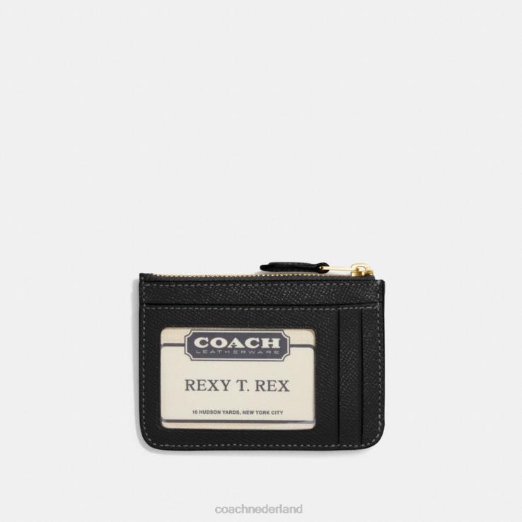 Coach vrouwen mini magere identiteitskaarthouder b4/zwart 02264336