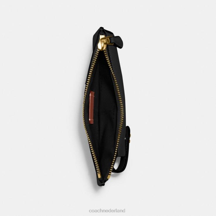 Coach vrouwen essentiële telefoon portemonnee b4/zwart 02264389