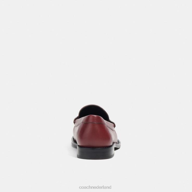 Coach vrouwen Jolene loafer wijn 02264395