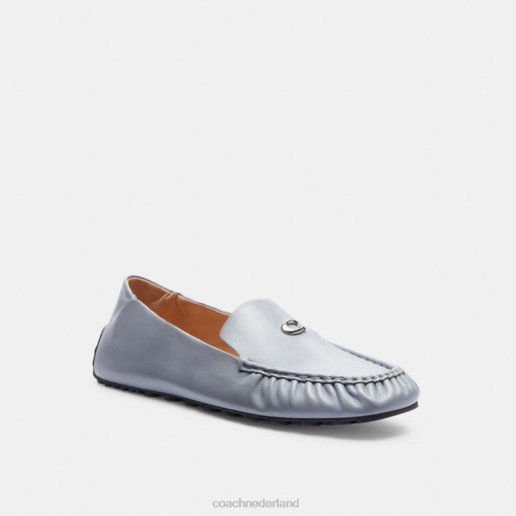 Coach vrouwen Ronnie loafer grijs blauw 02264394