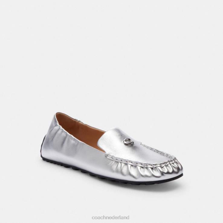 Coach vrouwen Ronnie loafer zilver 02264392