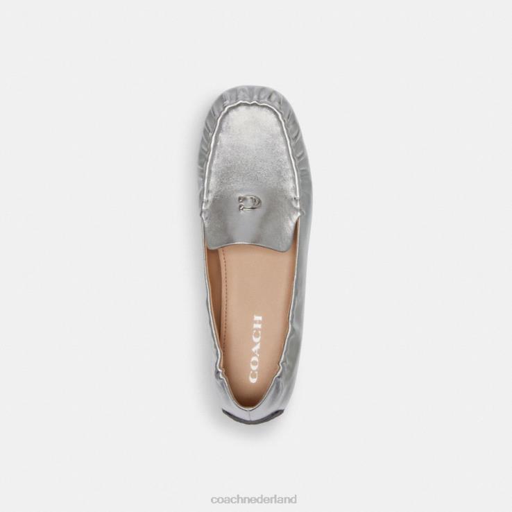Coach vrouwen Ronnie loafer zilver 02264392