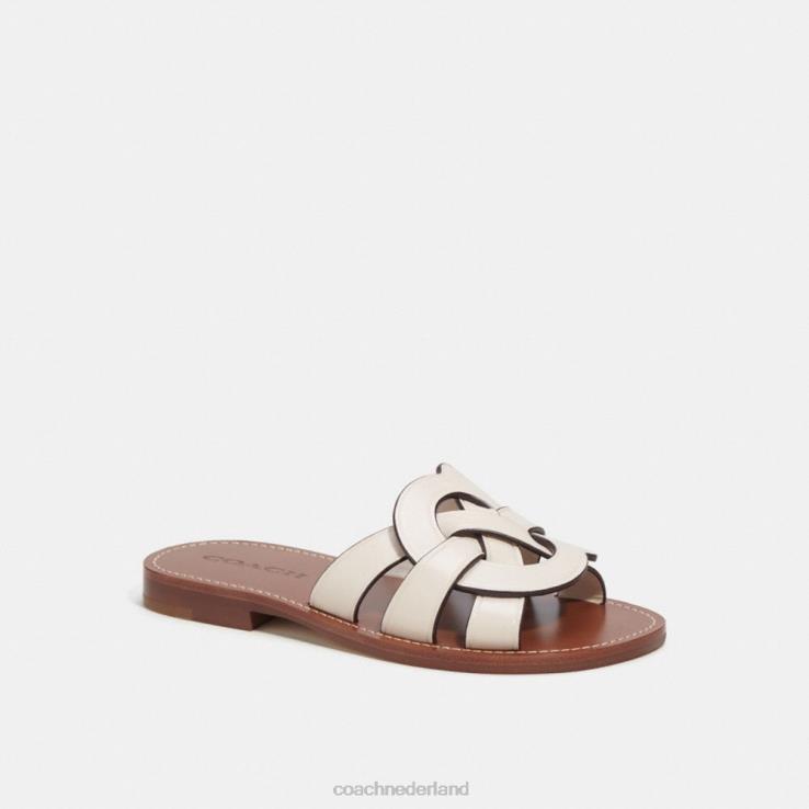 Coach vrouwen issa sandaal krijt 02264399