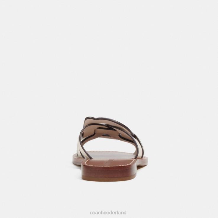 Coach vrouwen issa sandaal krijt 02264399