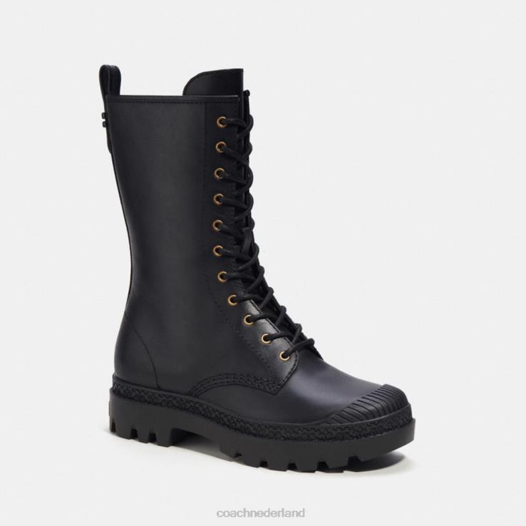 Coach vrouwen tasha laars zwart 02264410