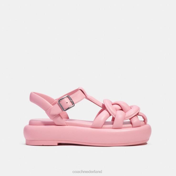 Coach vrouwen Penney sandaal bloem roze 02264424
